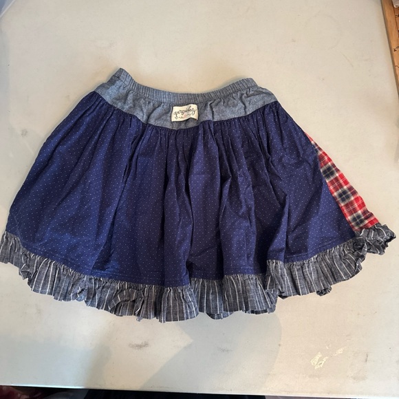 Colorful Patchwork girls persnickety Skirt 8 - Picture 8 of 12